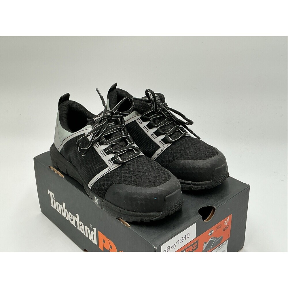 Timberland PRO Radius TB1A415Y001 Womens 7.5M Black Comp Toe Work Shoes Ebay1240